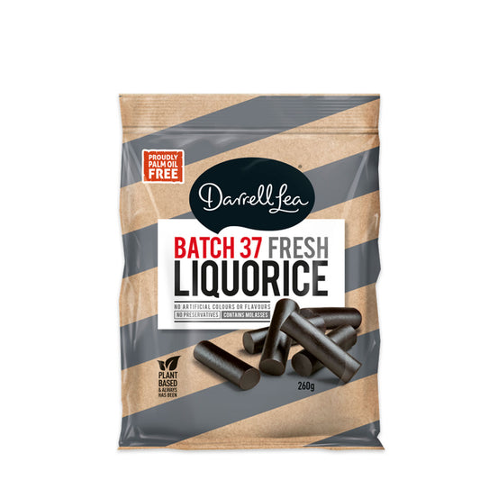 Darrell Lea Batch 37 Fresh Liquorice 260g | Harris Farm Online