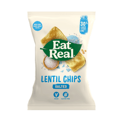 Eat Real Vegan Lentil Chips Sea Salt 113g