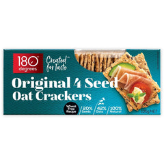 180 Degrees 4 Seed Original Crackers 150g | Harris Farm Online