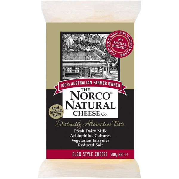 The Norco Natural Cheese Company Elbo Block 500g