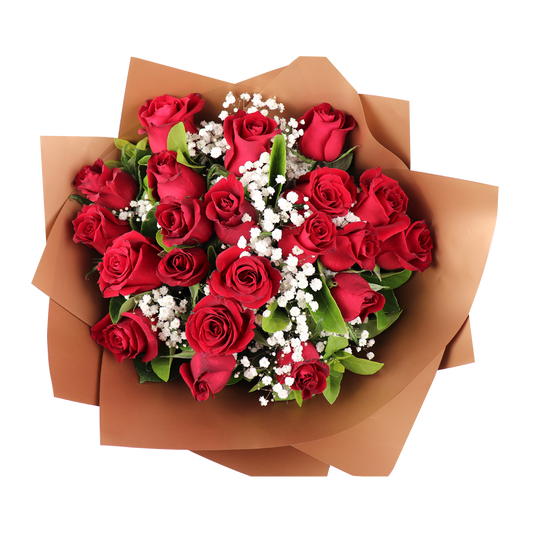 Flowers Deluxe Red Rose Bouquet