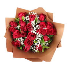 Deluxe Red Rose Bouquet