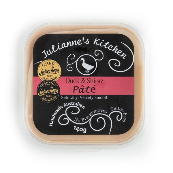 Julianne's Kitchen Duck and Shiraz Pate | Harris Farm Online