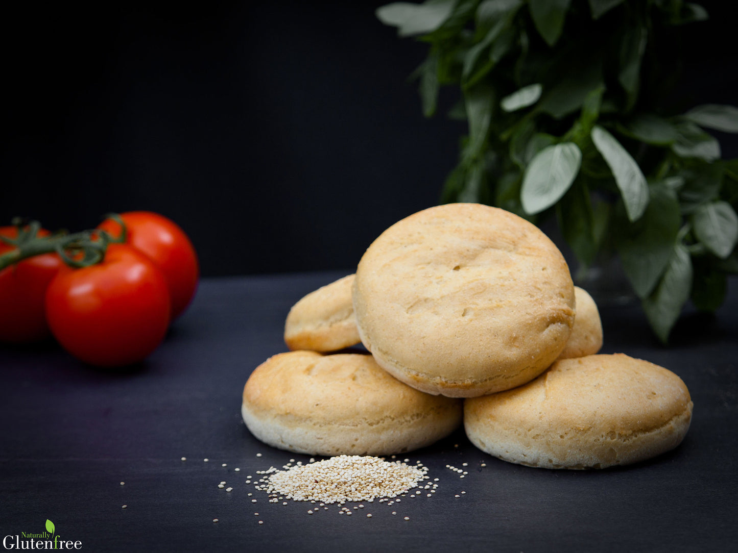 Naturally - Bread Gluten Free - Buns 3.5 inch (8pk, 720g)