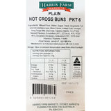 Harris Farm Plain Hot Cross Buns | Harris Farm Online