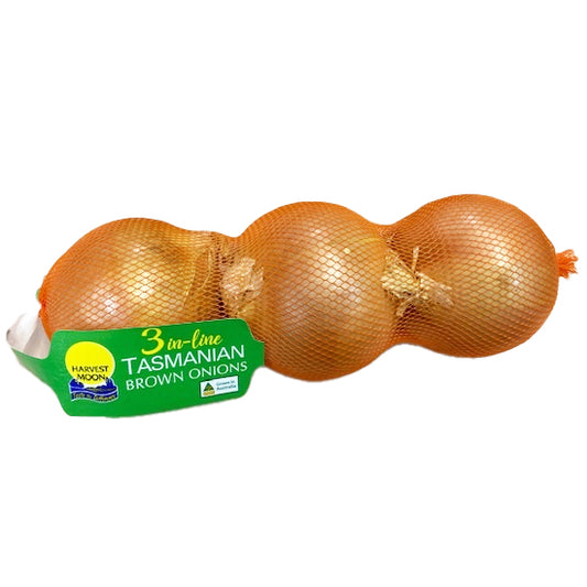 Onion Brown 3 in Line | Harris Farm Online