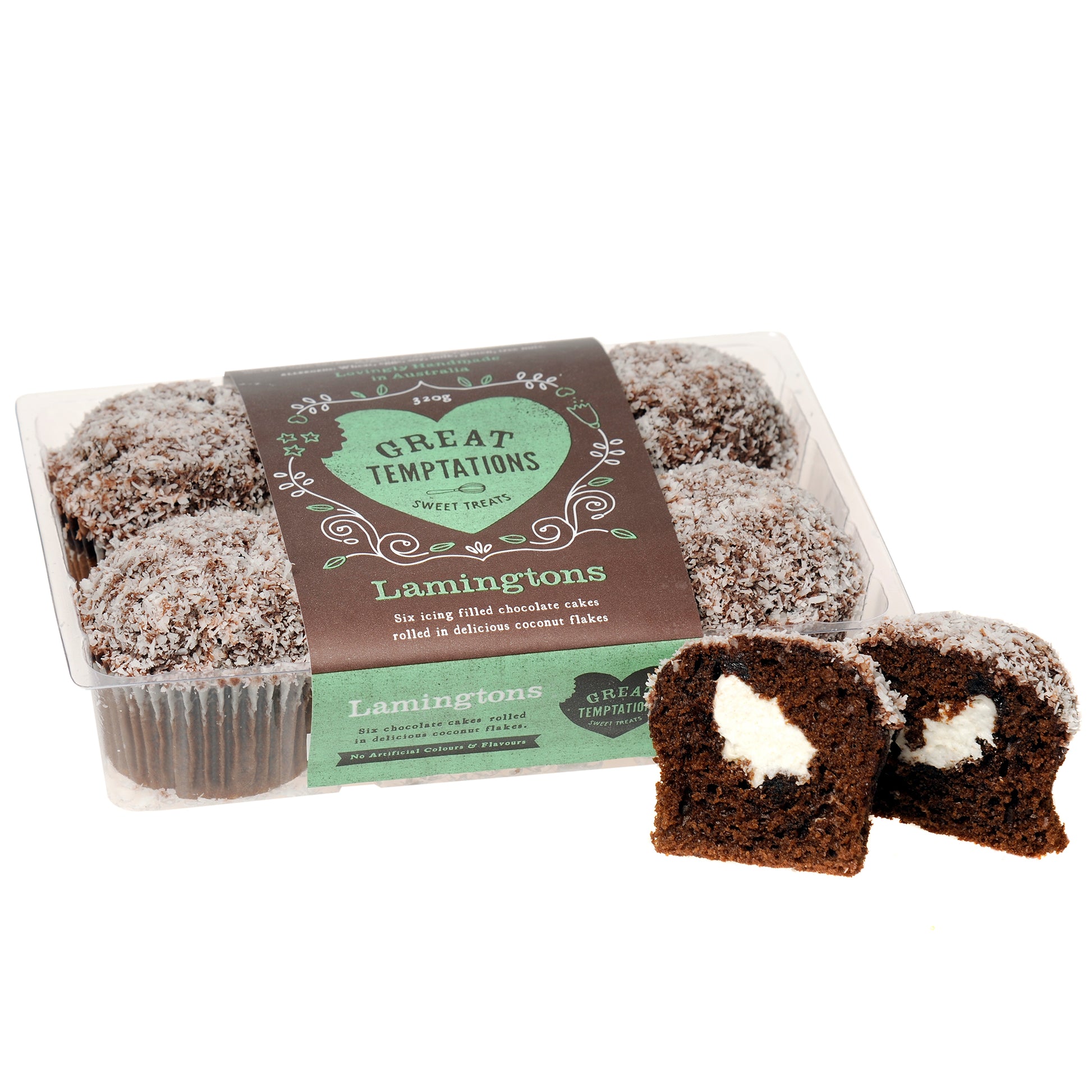 Great Temptations Lamingtons | Harris Farm Online