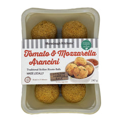 Moredough Kitchens Tomato and Mozzarella Arancini 240g | Harris Farm Online