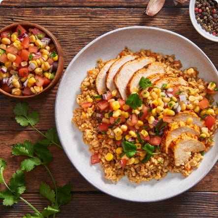 My Muscle Chef Grilled Cajun Chicken with Dirty Rice 300g