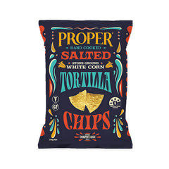 Proper Crisps Tortilla Chips Salted 150g