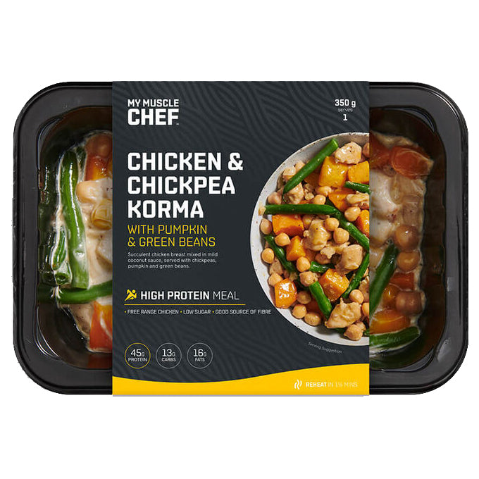 My Muscle Chef - Chicken & Chickpea Korma - with Pumpkin & Green Beans | Harris Farm Online