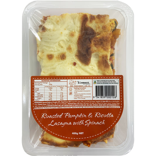 The Element Roasted Pumpkin, Ricotta Lasagna with Spinach | Harris Farm Online