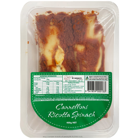 The Element Cannelloni Ricotta Spinach | Harris Farm Online