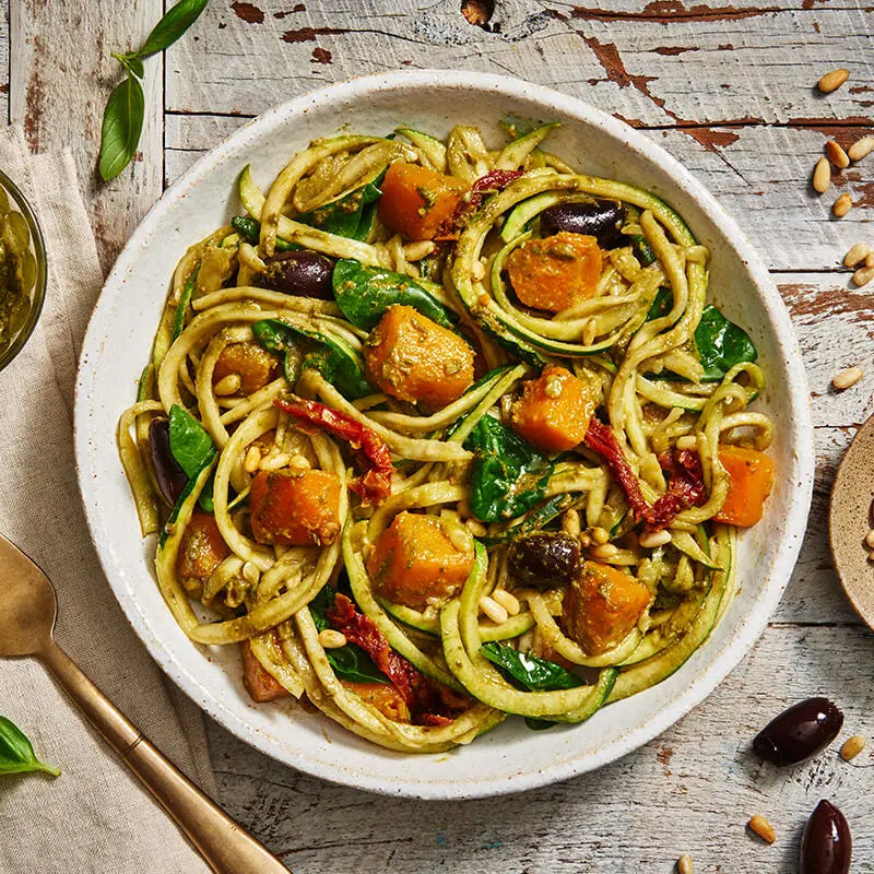 My Muscle Chef - Pesto Zoodles with Pumpkin & Sundried Tomato (300g)