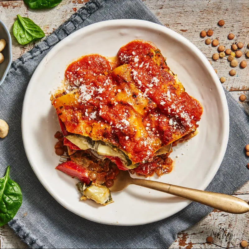 My Muscle Chef Vegan Roasted Vegetable Lasagne | Harris Farm Online