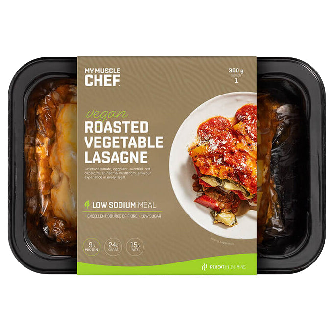 My Muscle Chef Vegan Roasted Vegetable Lasagne | Harris Farm Online