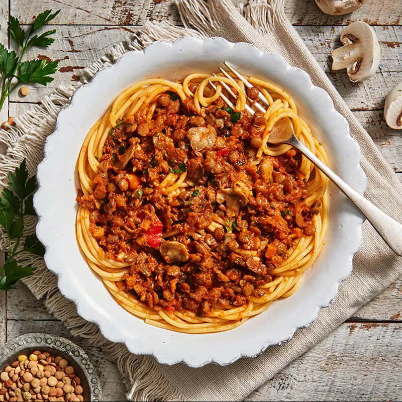 My Muscle Chef - Wholemeal Spaghetti with Lentil Bolognese (330g)