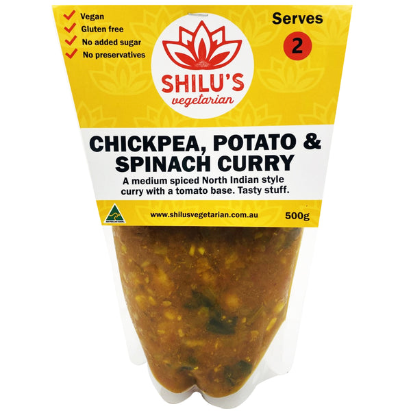 Shilu Chickpea, Potato and Spinach Curry | Harris Farm Online
