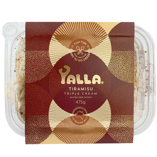 Yalla Gluten Free Tiramisu Triple Cream | Harris Farm Online