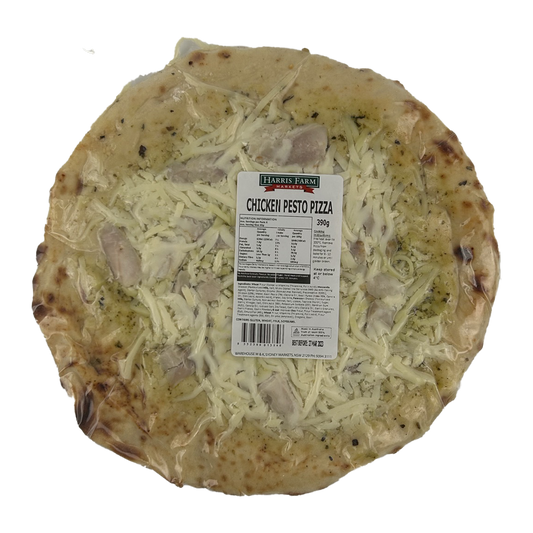 Harris Farm Pizza Pesto Chicken 390g