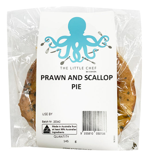 The Little Chef By Cortis Prawn and Scallop Pie | Harris Farm Online