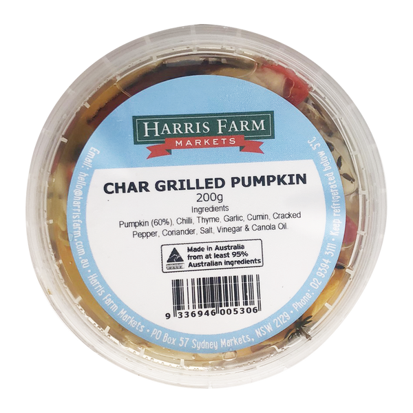 Harris Farm Char Grilled Pumpkin 200g