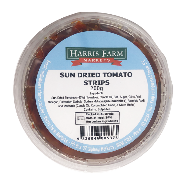 Harris Farm Sun Dried Tomato Strips 200g