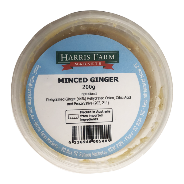 Harris Farm Minced Ginger 200g