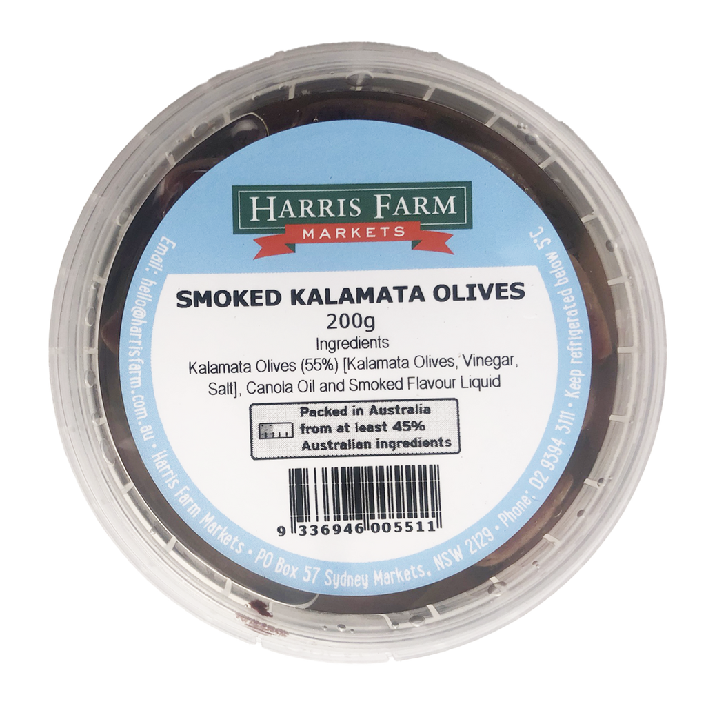 Harris Farm Smoked Kalamata Olives 200g Harris Farm Markets