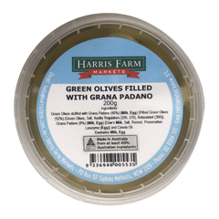 Harris Farm Green Olive with Grana Padano 200g