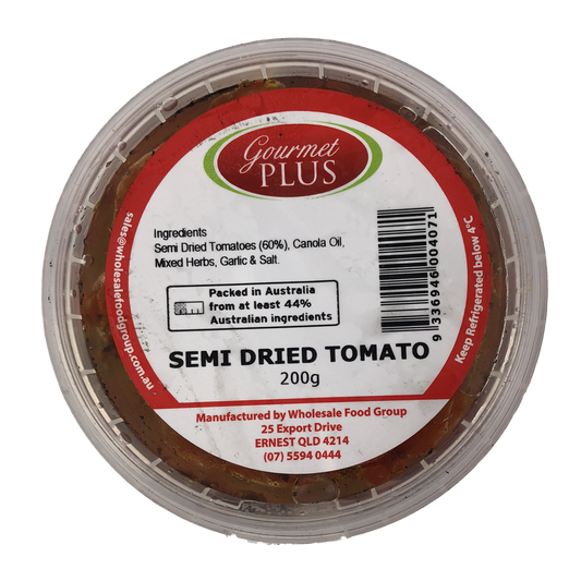 Gourmet Plus Sun Dried Tomato Halves 200g