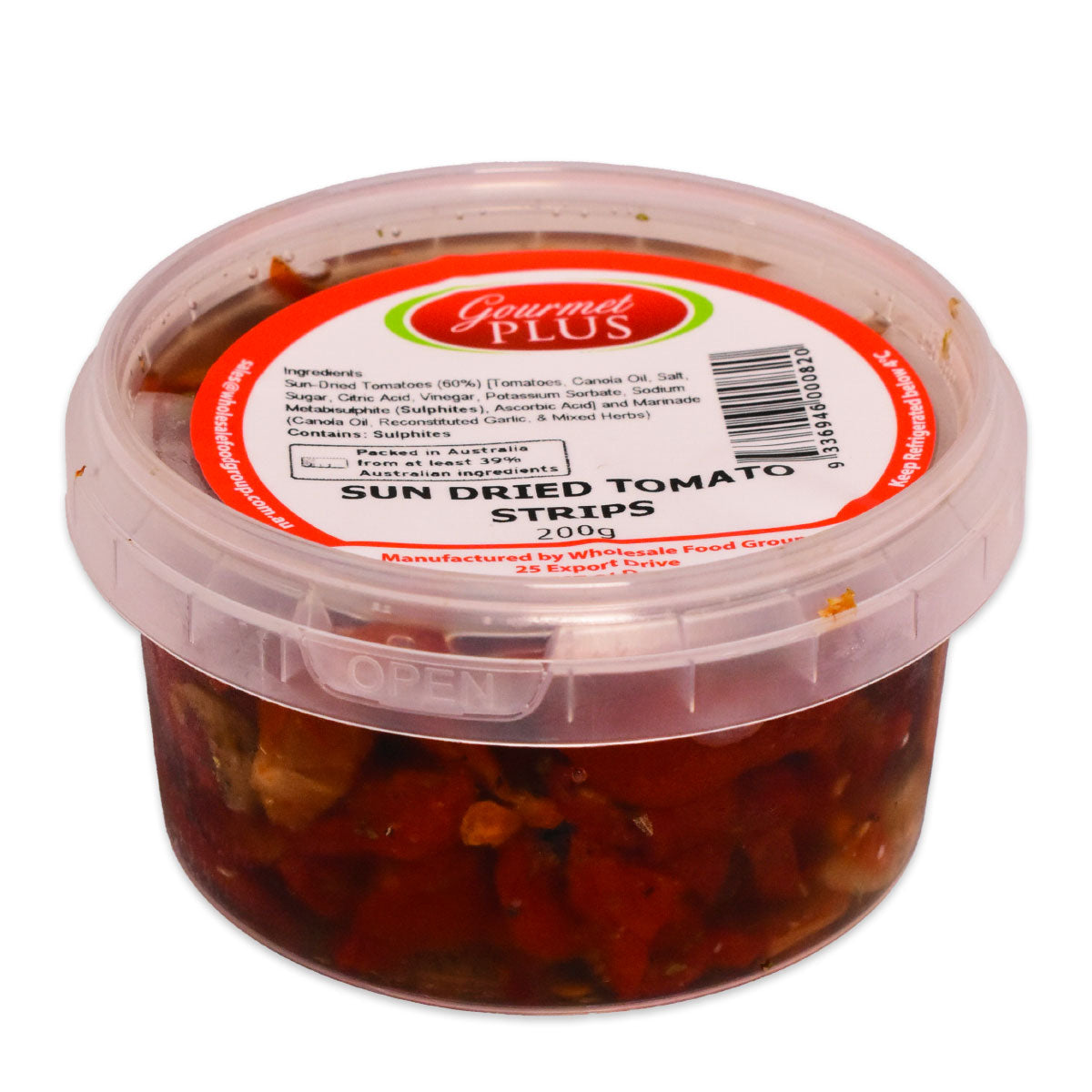 Gourmet Plus Sun Dried Tomato Strips 200g | Harris Farm Online