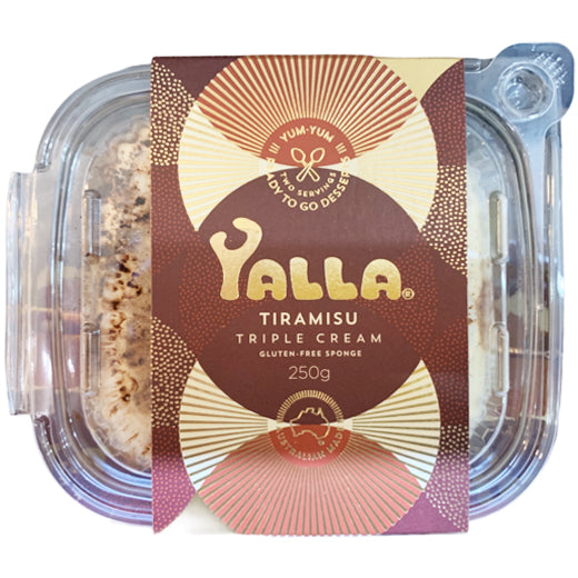 Yalla Gluten Free Tiramisu Triple Cream | Harris Farm Online