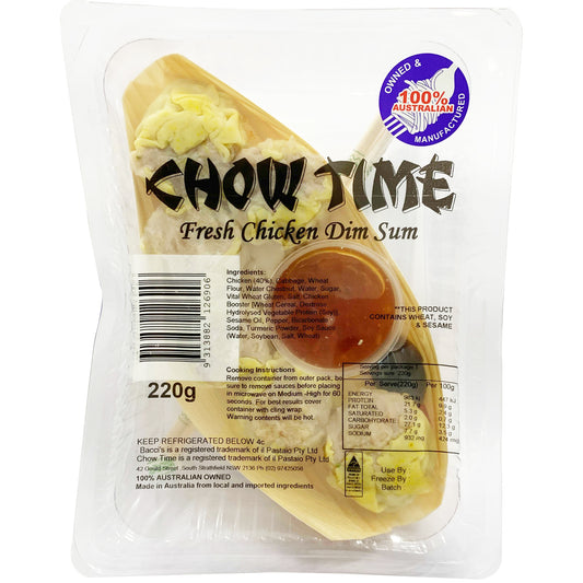 Chowtime Chicken Dim Sum | Harris Farm Online