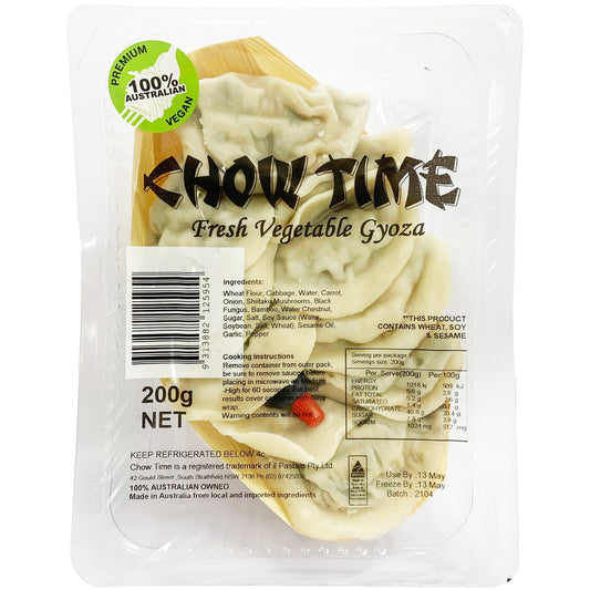 Chowtime Fresh Vegetable Gyoza | Harris Farm Online