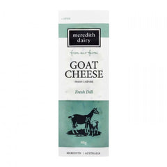Meredith Dairy Goat Cheese Fresh Chevre Dill 80g