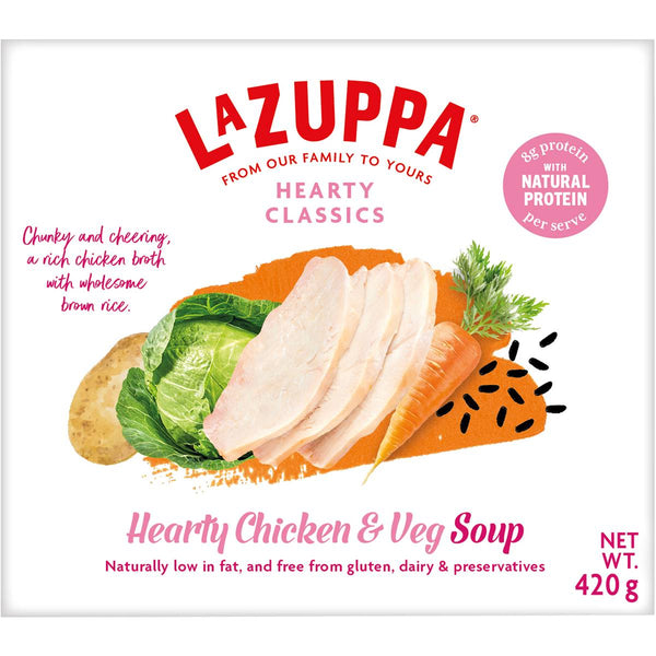La Zuppa Hearty Chicken and Vegetable Soup 420g