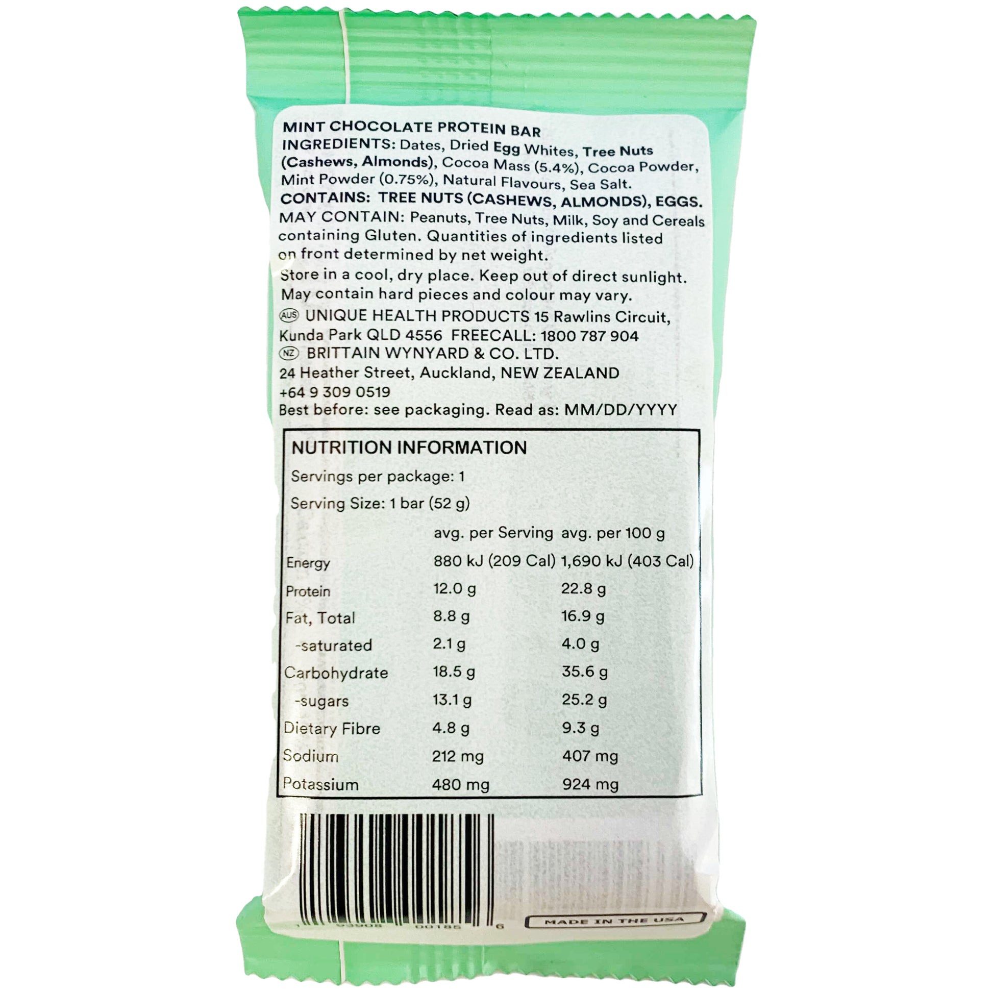 RXBar Mint Chocolate Protein Bar | Harris Farm Online