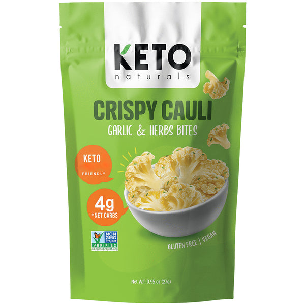 Keto Naturals Crispy Cauli Garlic and Herb | Harris Farm Online