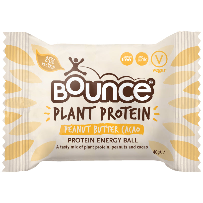 Bounce Plant Protein Energy Ball Peanut Butter Cacao | Harris Farm Online