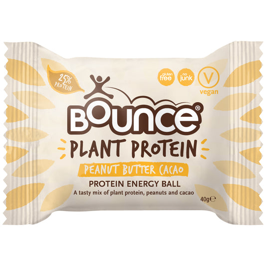 Bounce Plant Protein Energy Ball Peanut Butter Cacao | Harris Farm Online
