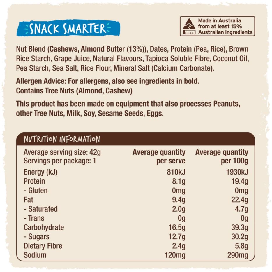 Bounce Plant Protein Energy Ball Almond Butter | Harris Farm Online