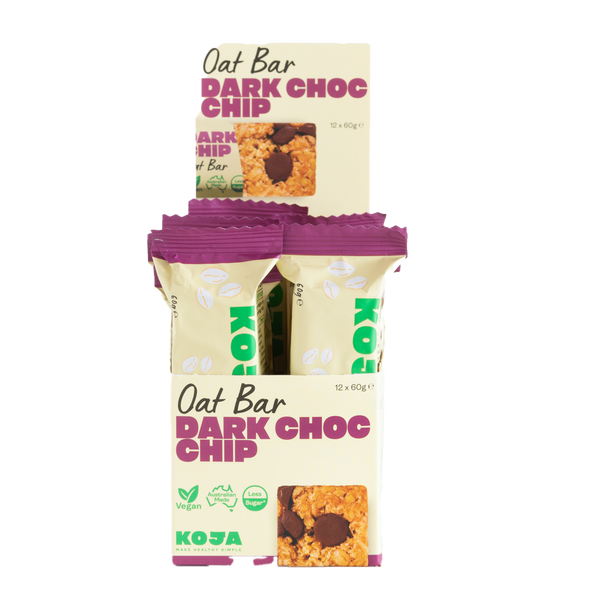 Koja Oat Bar Dark Choc Chip 60g