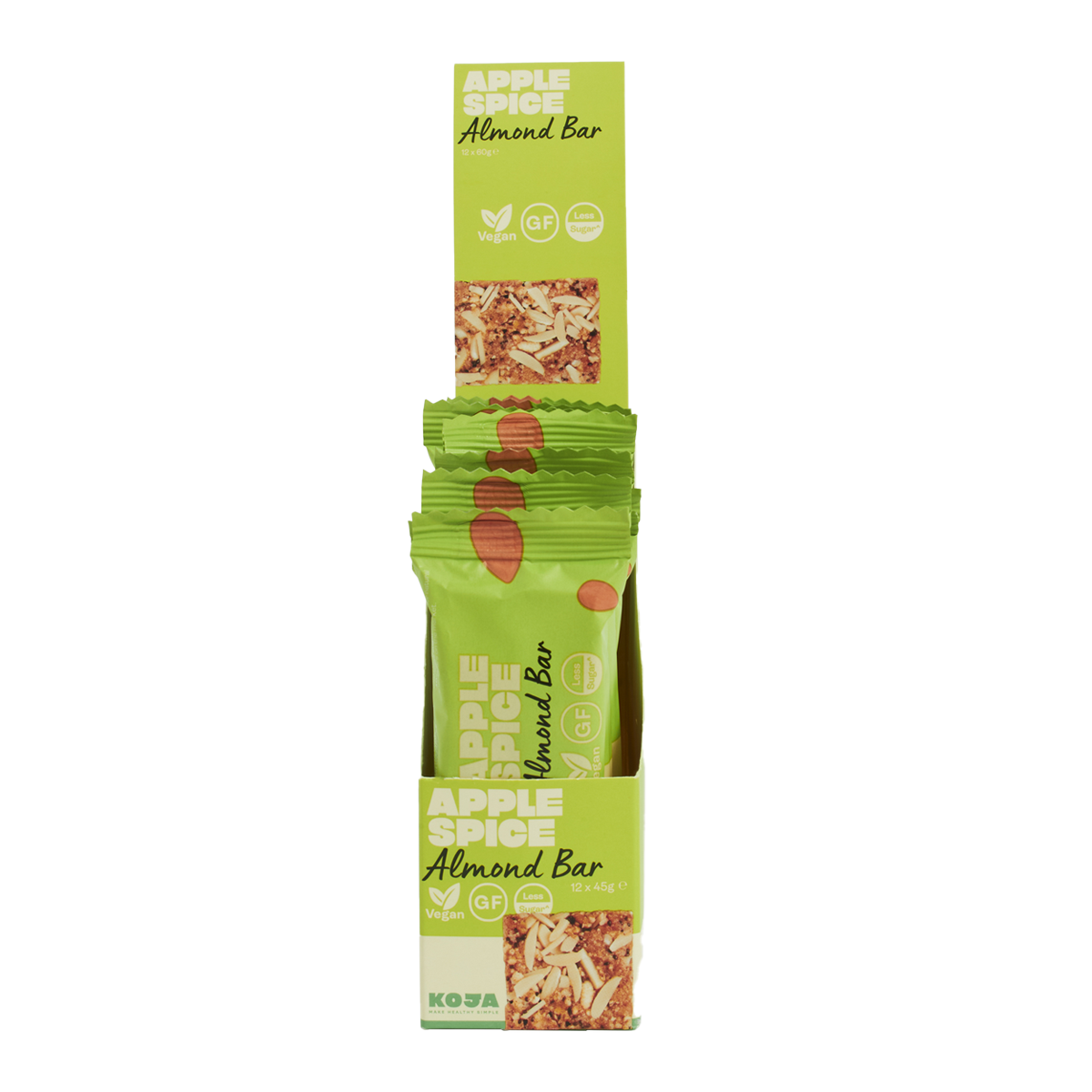 Koja Almond Bar Apple Spice 45g