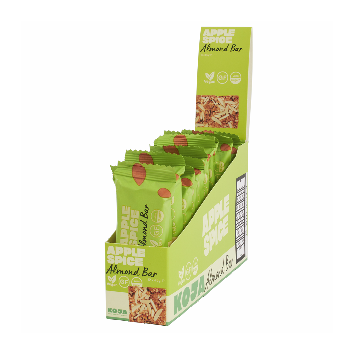 Koja Almond Bar Apple Spice 45g