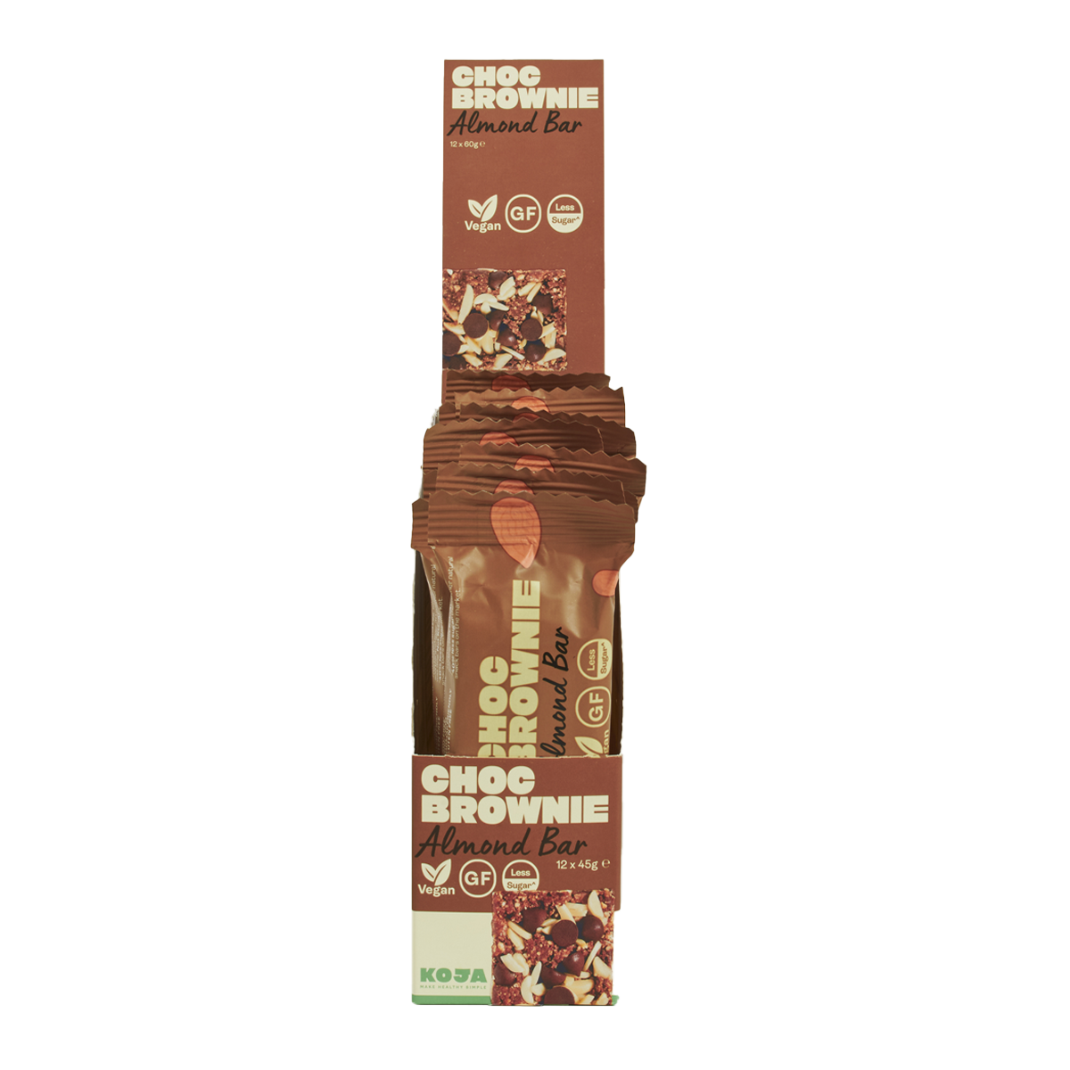 Koja Almond Bar Choc Brownie 45g