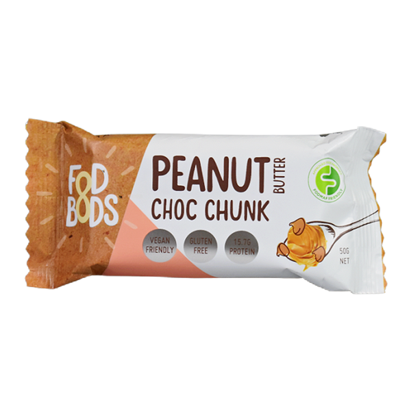 Fodbods Peanut Chocolate Protein Bar 50g