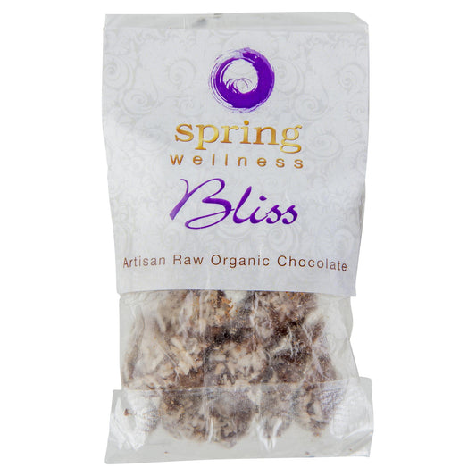 Spring Wellness Bliss Artisan Raw Organic Chocolate 24g , Grocery-Crackers - HFM, Harris Farm Markets
 - 1