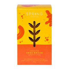Spring Wholefoods Organic Sprouted Seed Bread Pumpkin and Turmeric 996g | Harris Farm Online