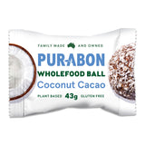 Purabon Wholefood Ball Coconut Cacao 43g
